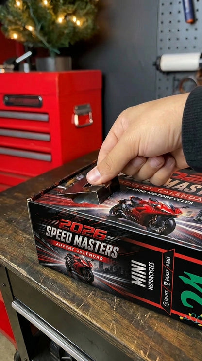 Calendario de Adviento para Moteros: 24 Mini Motos, Una Cada Día