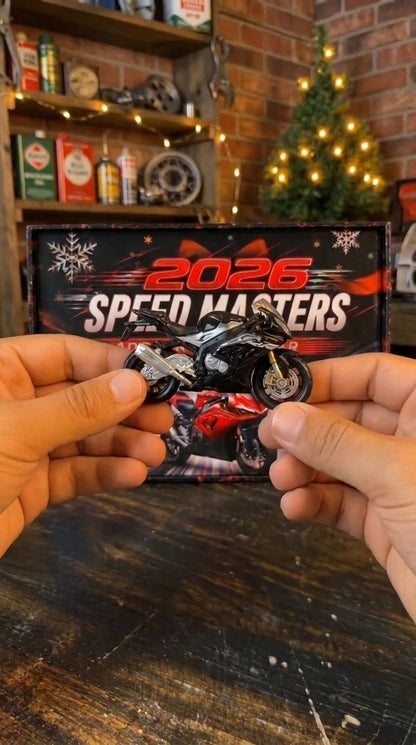 Calendario de Adviento para Moteros: 24 Mini Motos, Una Cada Día